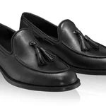 Men Genuine Leather Shoes 7359 Vitello Black