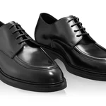Men Genuine Leather Casual Shoes 7761 Vitello Black