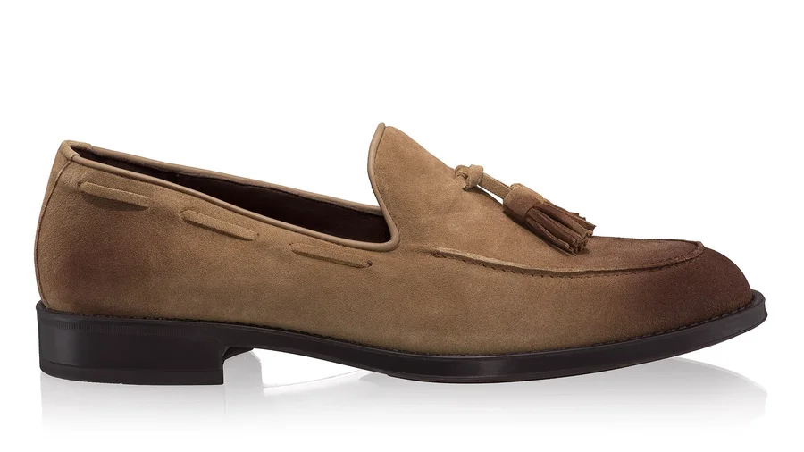 Men Natural Leather Shoes 7359 Crosta Taupe