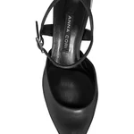 Mid-heel Slingback Pumps 8046 Vitello Black
