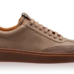 Men Suede Leather Sport Shoes 7610 Vitello+Crosta Bej