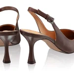 Mid-heel Slingback Pumps 5728 Vitello T.Moro