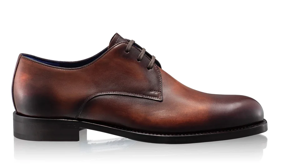Men Handmade Elegant Shoes 7731 Vitello Brown