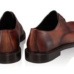 Men Genuine Leather Shoes 7036 Vitello Maro