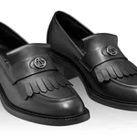 Women Casual Loafers 7898 Vitello Black