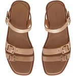 Women Leather Sandals 8356 Vitello Cappuccino
