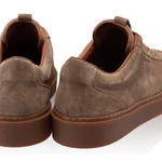 Men Suede Leather Sport Shoes 7610 Crosta Taupe