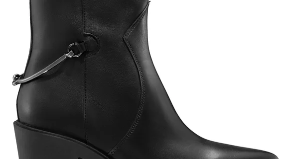 Women Leather Boots 8216 Vitello Black