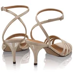 Women Leather Sandals 8424 Lac Beige