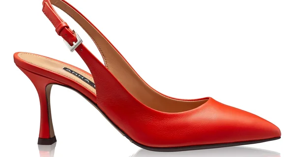 Mid-heel Slingback Pumps 5728 Vitello Orange