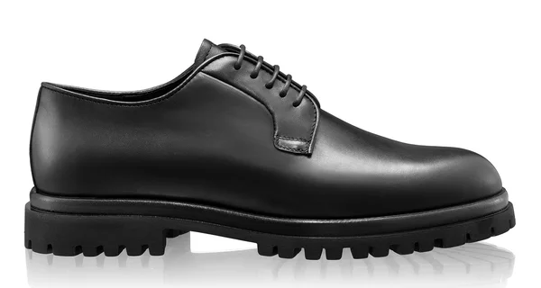 Casual leather men shoes 7770 Vitello Black