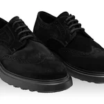 Men Genuine Leather Loafers7655 Crosta Black