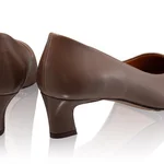 Mid-heel Pointed Toe Pumps 8218 Vitello Palude