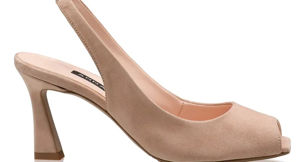 Women Leather Sandals 8348 Camoscio Fard