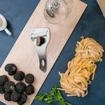 Sanelli Tagliatartufi San-Slice Inox Manico Legno Lama Seghettata