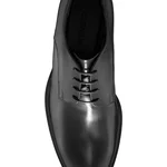 Casual leather men shoes 7769 Vitello Black