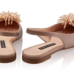 Women Ballerina Flats 8394 Lac Nude