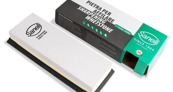 Sanelli Pietra Affilacoltelli Combinata: Grana Media #1000 E Grana Fine #3000