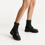 Women's genuine leather ankle-boots 8255 Vitello Black