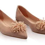Women Ballerina Flats 8362 Camoscio Fard