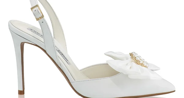 Mid-heel Slingback Pumps 8447 Vitello White