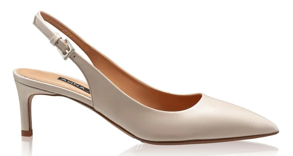 Mid-heel Slingback Pumps 8427 Lac Beige