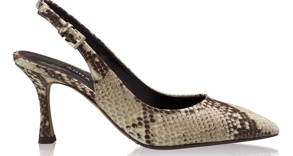 Mid-heel Slingback Pumps 5728 Pytone Panna/Maro