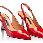 Mid-heel Slingback Pumps 5728 Lac Red