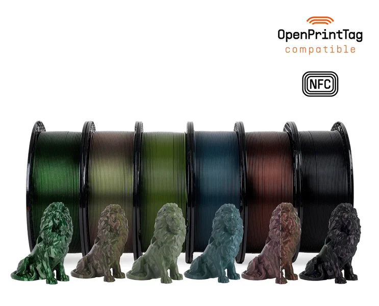 Prusament PLA Dark Bundle 5+1 FREE