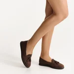 Women Casual Suede Loafers 8002 Crosta Maro