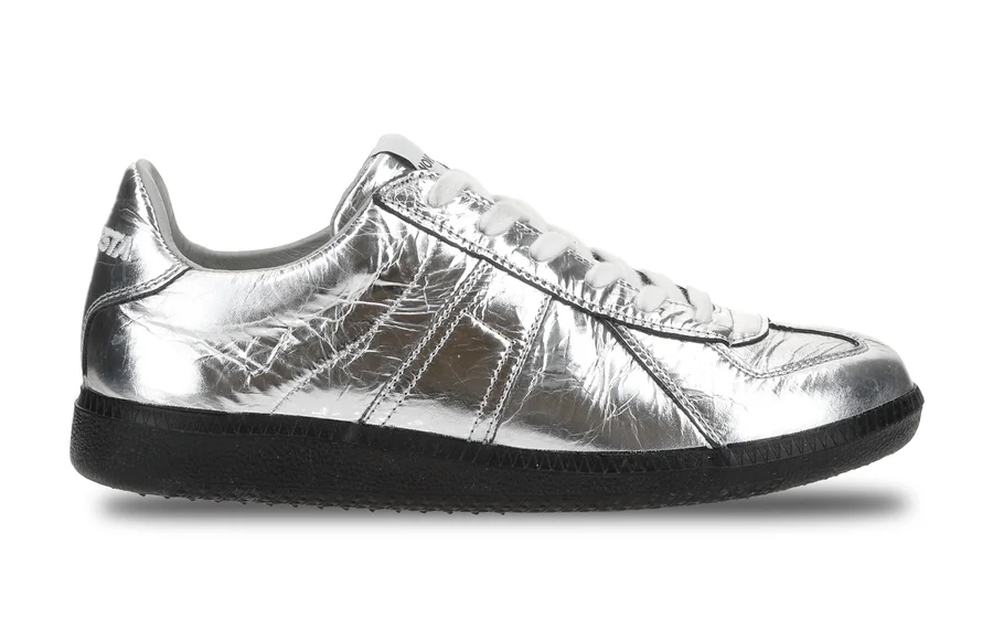 Gat Leather Metal.Silver