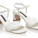 Women Leather Sandals 8470 Bottalato Panna
