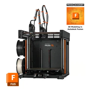 Original Prusa XL Assembled 2-toolhead 3D Printer Autodesk Fusion bundle