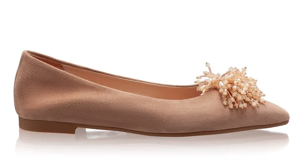 Women Ballerina Flats 8362 Camoscio Fard