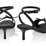 Women Leather Sandals 8110 Vitello Black