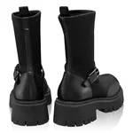 Women Ankle-Boots 7988 Vitello + Stretch Black
