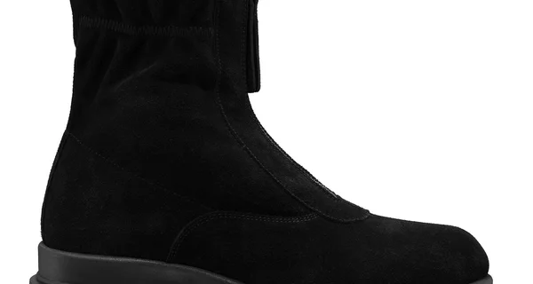 Women's leather ankle-boots 8257 Crosta Black