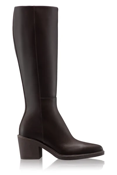 Women Leather Boots 7908 Vitello Brown