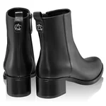 Women Leather Ankle-Boots 5933 Vitello Black