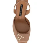 Mid-heel Slingback Pumps 8123 Vitello Cappuccino