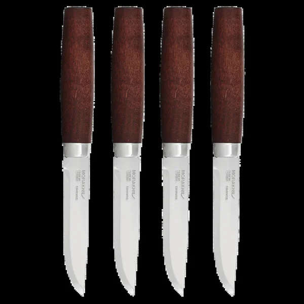 Morakniv Steak Knife Classic Jord 4-pack