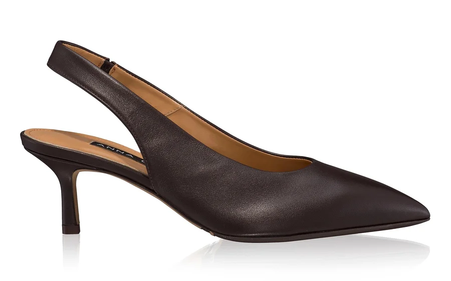 Mid-heel Slingback Pumps 8502 Vitello T.Moro