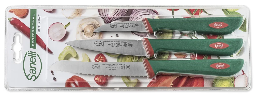 Sanelli Blister Misto 3 Pz. Spelucchino Pomodoro Verdura