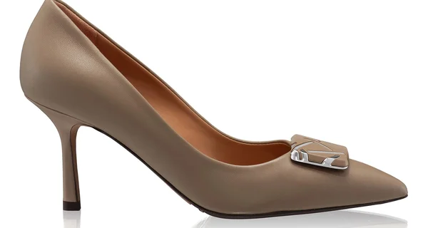 High-heel Pointed Toe Pumps 8010 Vitello Nisip