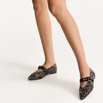 Women Ballerina Flats 8231 Cavallino T.Moro+Panna