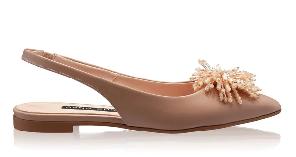 Women Ballerina Flats 8394 Lac Nude