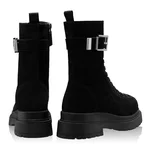 Women Suede Ankle-Boots 8256 Crosta Black