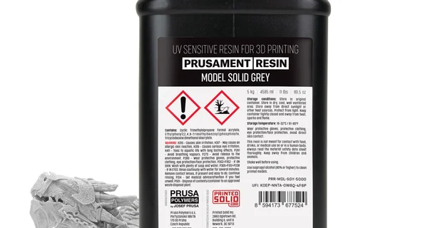 Prusament Resin Model Solid Grey 5kg