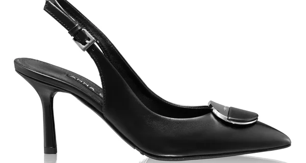 Mid-heel Slingback Pumps 8062 Vitello Black