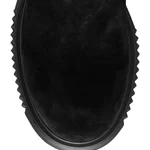 Women Suede Leather Boots 6497 CAMOSCIO+STRETCH BLACK